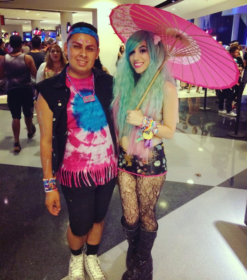 My bff daniels-thoughts + me at #artrave.