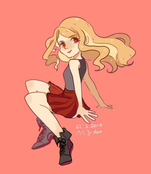 Hey tumblr here’s a dump of Serena’s I drew throughout March, while I was playing XYShe’s by far my 