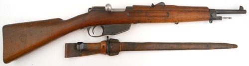 Dutch Mannlicher M1895 No. 4 Bicycle Rifle,The Mannlicher Model 1895 was the standard bolt action se