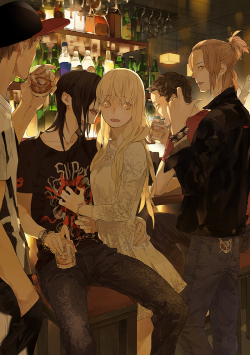 hitagis: Tamen De Gushi (Their Story) manhua • art by Touki no Tsubo