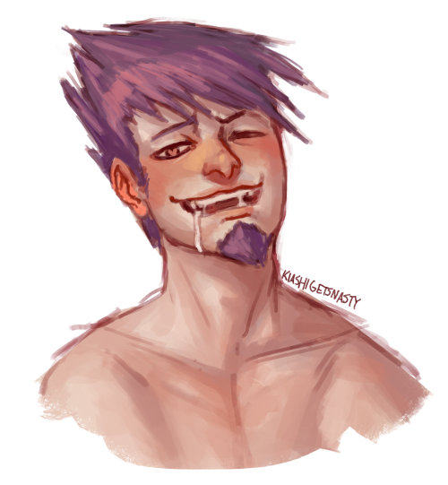 kiashigetsnasty:  oH HEY yea i was talkin 2 friends earlier 2day about how kaito from drv3 is a beautiful and perfect boi and so here’s some good o’l ahegao kaito. don’t send me any spoilers there ain’t an english sub playthru yet all i know is