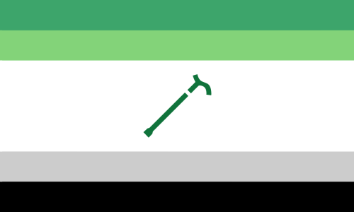 distinct-disability-flags:Disabled Queer Flags - Part 1 (Cane User Edition)An anon requested cane us