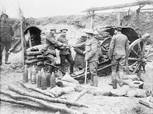 historicalfirearms: Somme Bombardment Begins On the 24th June 1916, the British Army began its large