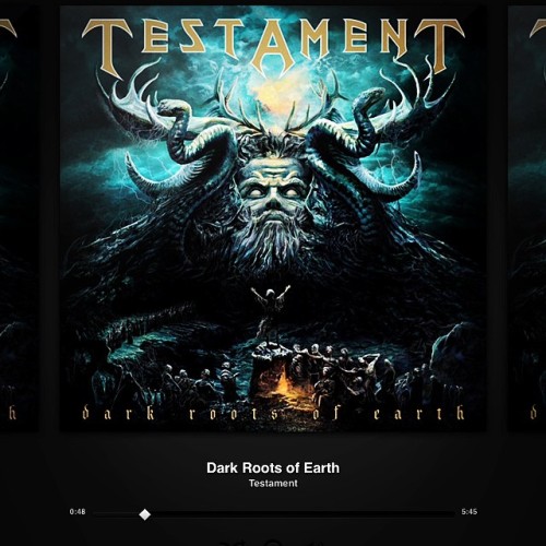 &lt;3 Testament this morning #listeningto #testament #thrashmetal #heavymetal #lovethem #spotify :)