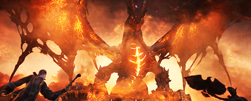 amoracomplex:  Top 4 favorite dragons:   1. Deathwing, (WoW).  2. Tirnoch (KoA)  3. Old Gods( Dragon Age series)  4. Alduin (Skyrim.) 