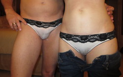 His panty size is actually smaller than his wife&rsquo;s !