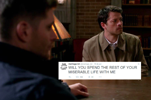 destielcult: destiel + marriage.txt part one [part two]