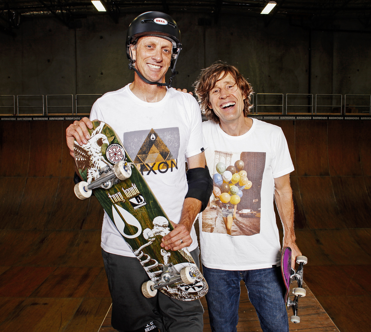 Tony Hawk and Rodney Mullen - Vista, CA 2014
Find out what they were up to Thursday when Tony’s new video “Sync” drops on ride channel .