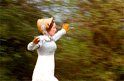 rosylipsandcheeks:  Pride &amp; Prejudice characters | Elizabeth Bennet  Adieu