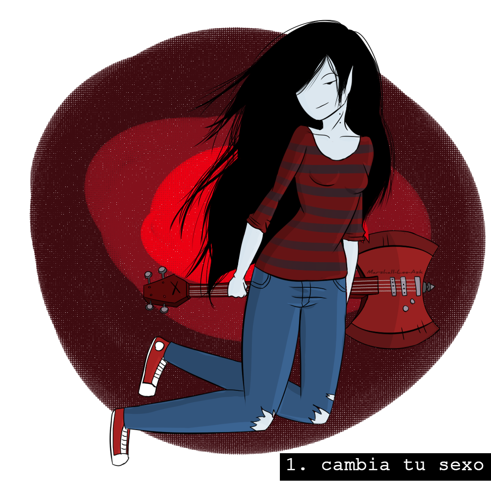 Hora de Aventura (Fionna y Marshall Lee)