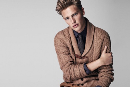 bothsidesguys: VICTOR NYLANDER in MASSIMO DUTTI  FW 2014 EQUESTRIAN CAMPAIGN. from: thefashionisto.c