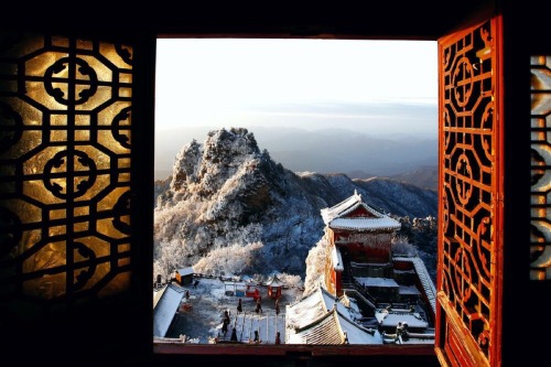 mingsonjia:Golden Hall of Wudang Shan (Taoist temple) in Hubei