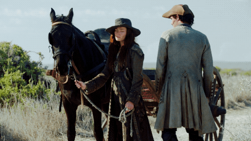 jamesflintmcgrawhamilton:tv show meme || black sails↳ [4/3] relationships: jack rackham & anne b