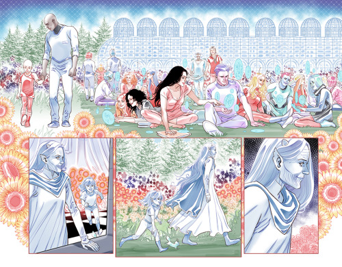 On sale since yesterday Feb 9 ! Double spread page from issue #2 of DC Future State : Kara Zor-El -S