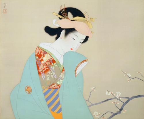 Fragrance of SpringUemura Shōen1940Color on SilkYamatane Museum of Art 