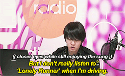 heepnotic:Life Lesson (6) from Fridays with Heechul: Despite your favourite music coming on, do not 