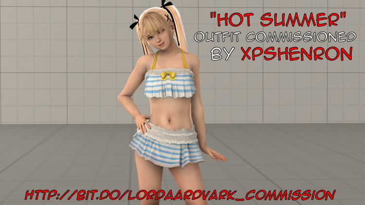 lordaardvarksfm:   Marie Rose - Hot Summer Outfit - Commissioned by XPShenron So