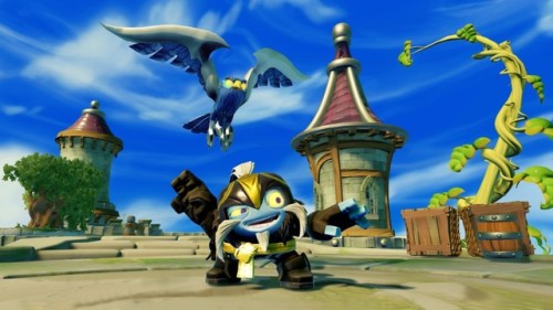 Air Strike from Skylanders: Imaginators is a flat earther 