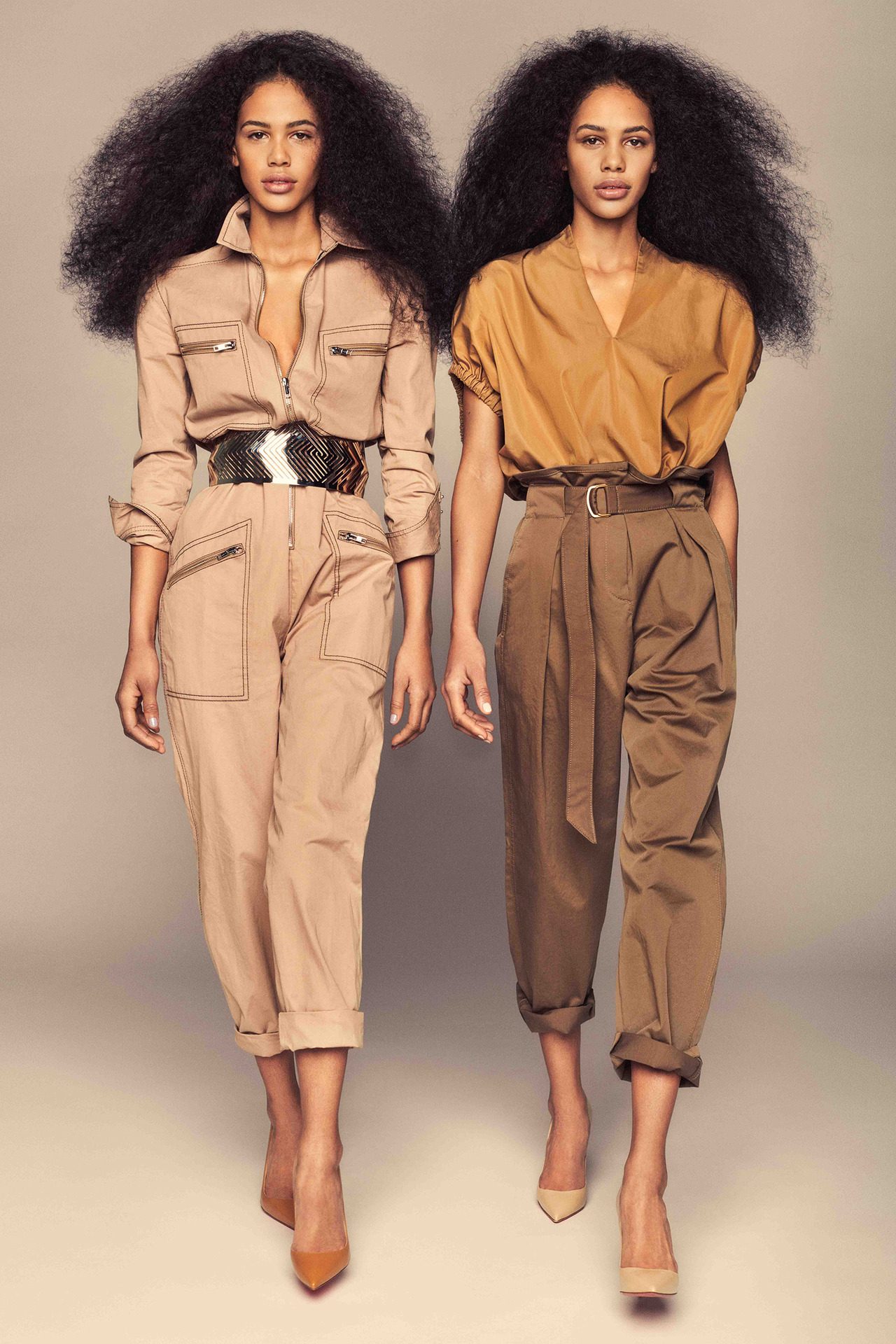 fashionarmies:Martine &amp; Gunnhild Chioko Johansen by Isabel Watson for ELLE