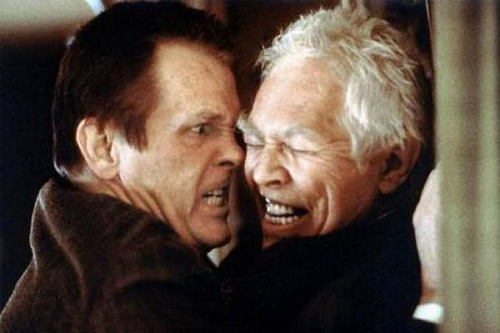 AFFLICTION (1997). Paul Schrader directs Nick Nolte and James Coburn in a dark examination of a fath