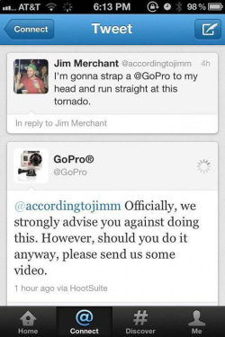 srsfunny:  GoPro Taking Care Of Its Customershttp://srsfunny.tumblr.com/