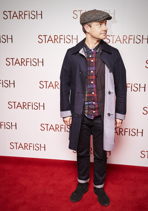 【HQ】Martin Freeman attends the UK film premiere of “Starfish” at The Curzon Mayfair on O