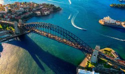 Flyover downunder (Sydney Harbour Bridge