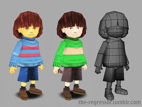 Frisk 3D models - Sketchfab