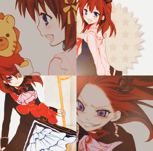 blasteredges:Umineko no Naku Koro ni → Ushiromiya Maria(requested by desirableheaven)