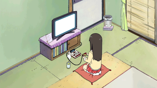 Anime gamer girl gif