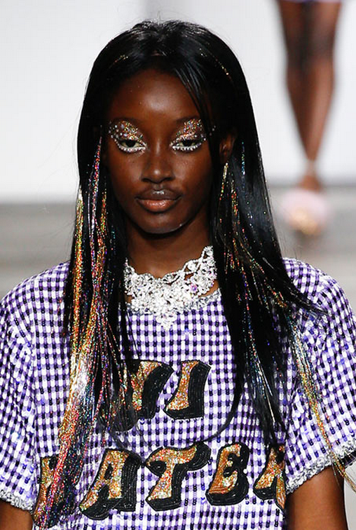 black-model-famous:  Ashish Spring/Summer 2015 #Chantelle Brown-Young #Maddie Seisay #Sienna