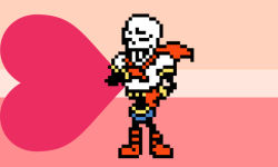 dumbass-bitch-disease:  yourfavelovesyouunconditionally:  Papyrus from Undertale loves you unconditionally!!!  This one is Canon