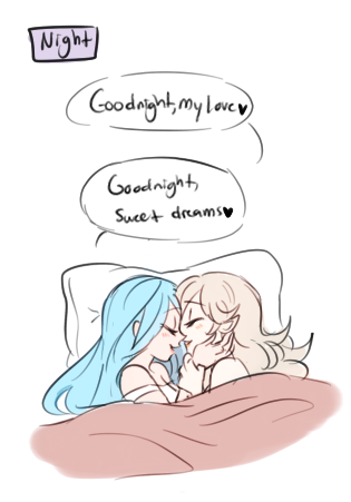 azura “worst case of bed hair in the army” is the most hilarious thing