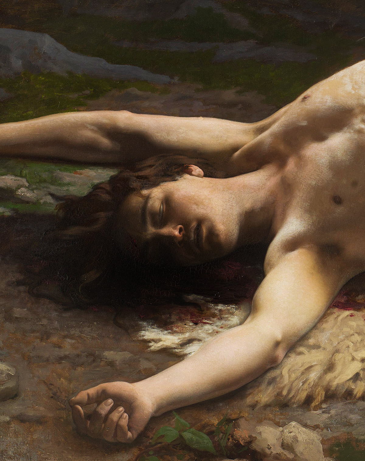 Camille-Félix Bellanger, Abel (Detail), 1874-75