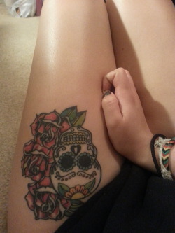 I Want A Big Sugar Skull, But I&Amp;Rsquo;M Going To Leave It Black &Amp;Amp; White,