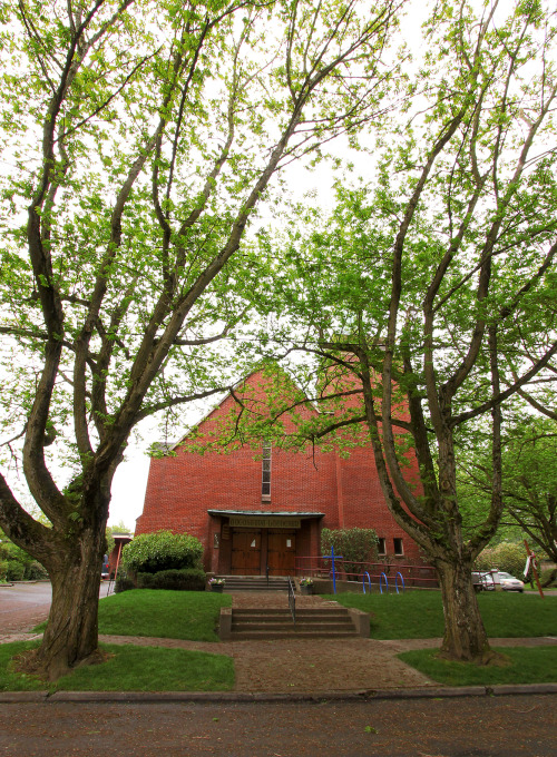 The holiest rack at Augustana Lutheran Church in Portland, Or.