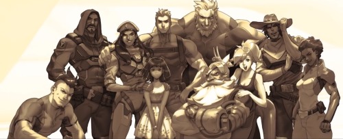 smolqrow:  Okay, so I just attended the Overwatch Panel at SDCC about Ana, with Kim Phan, Michael Chu, Arnold Tsang, and James Waugh, and I’ve collected some new or confirmed information. I’m on mobile so the format is a little wonky.  Ana -Ana was