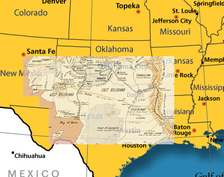 lintamande:Just for you: Beleriand is approximately the size of Texas! And as another American my re