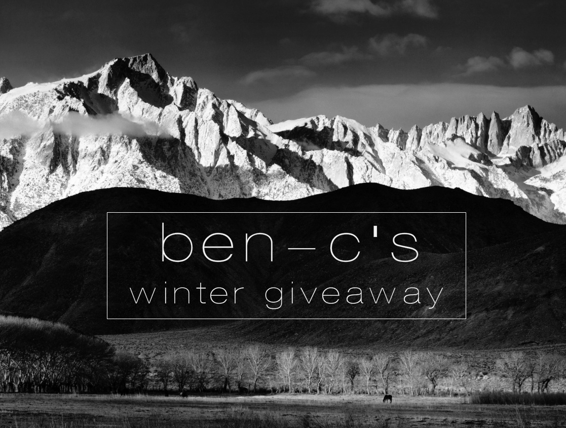 ben-c:  ok so this is my ‘oh my god i fucking love winter’ giveaway because you’ve