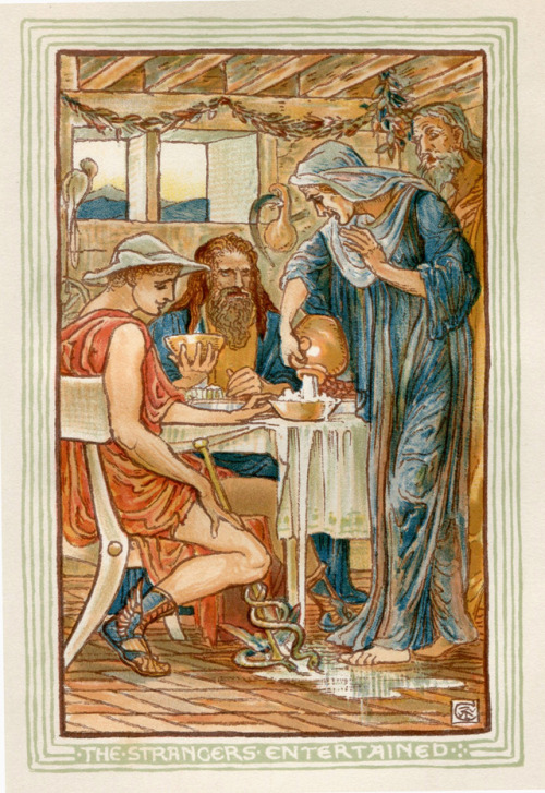 ccadrarebooks: Today’s post from Walter Crane’s illustrations for the Riverside Pre