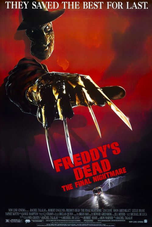 tfisher88:  The A Nightmare on Elm Street film series. A Nightmare on Elm Street (1984) A Nightmare on Elm Street 2: Freddy’s Revenge (1985) A Nightmare on Elm Street 3: Dream Warriors (1987) A Nightmare on Elm Street 4: The Dream Master (1988)