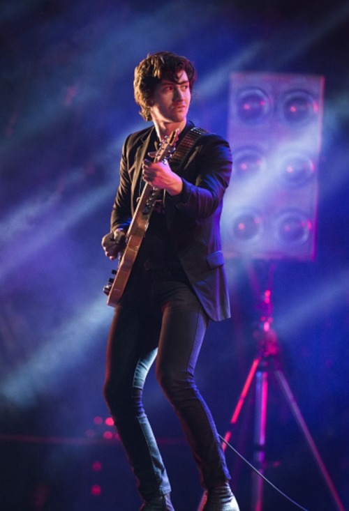 feelingalrightinthesummer:Alex Turner @ Rock en seine (8.26.16)by David Wolff-Patrick