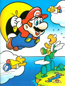 suppermariobroth:  Super Mario World art.