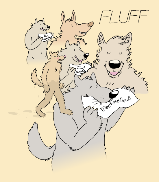 The wolves outside