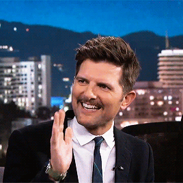 Star Wars Fan Adam Scott Surprised By His Idol Mark Hamill [x]