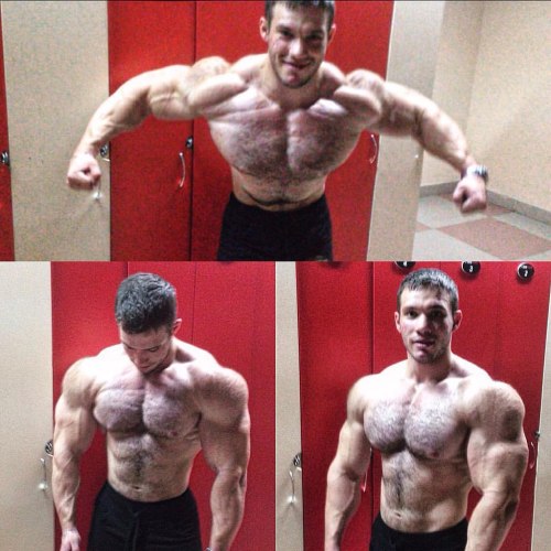 halftrained:  muscleryb: Max Troyan Compilation Growth.  So hot.
