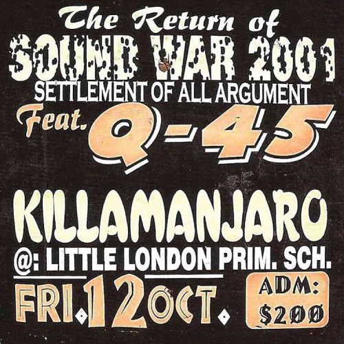 TONIGHT TONIGHT!! // Settlement of all argument! // #KillamanjaroSound #LittleLondon// //An image fr