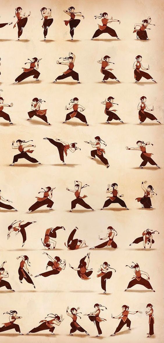 KUNG FU Art by Oscar Jimenez Vargas 