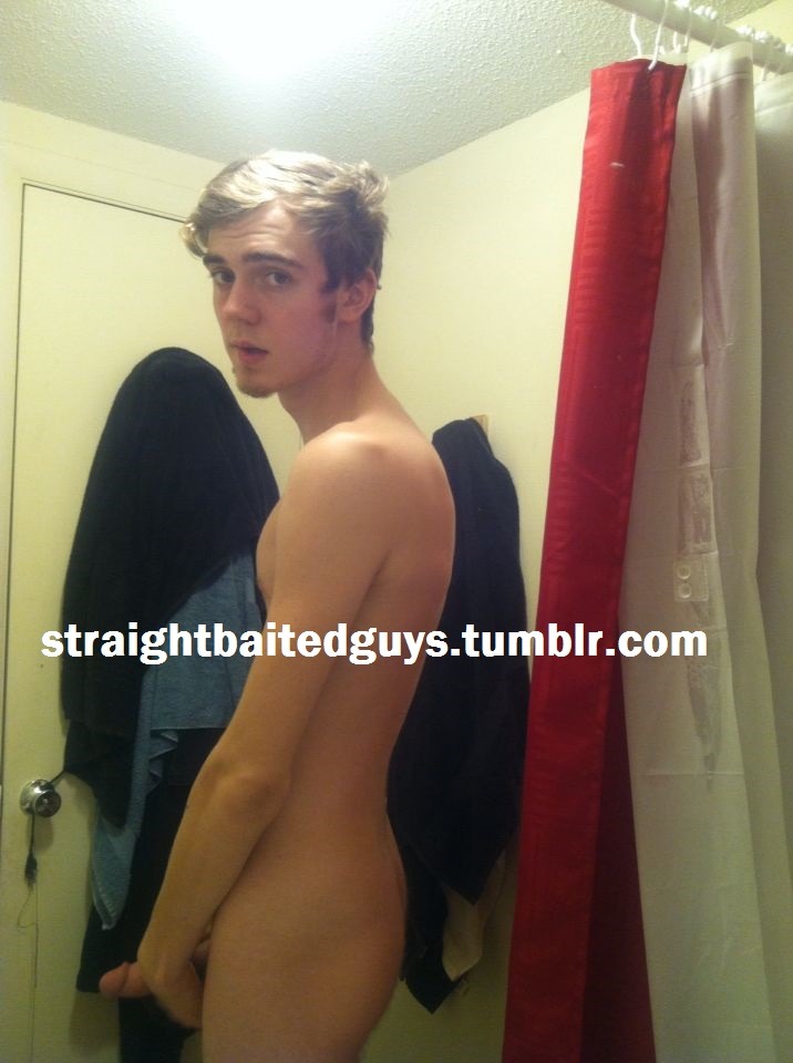 straightbaitedguys:  This cute 19 year old loves being a sex slave, and boy do I