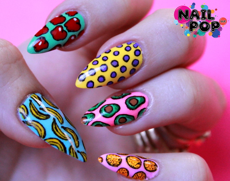 Rock 'n' Roll Nail Art — nailpopllc: Get your commissioned press on nails...